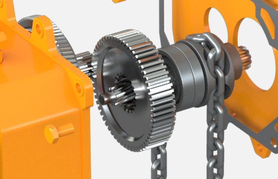 Load Sheave & Chain Guide