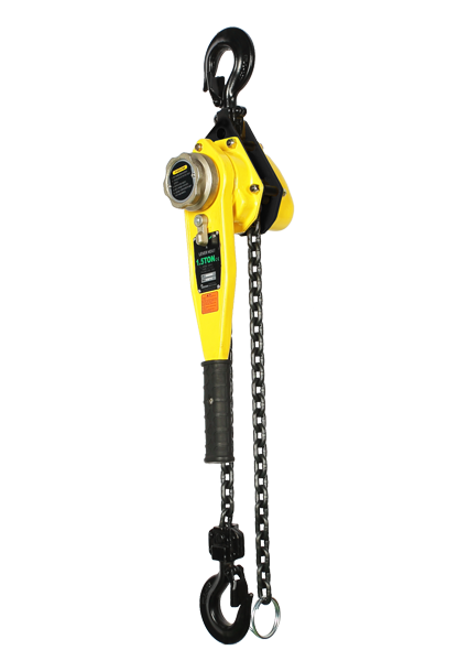DAESAN NDM lever hoist is one of the most reliable and durable ratchet lever hoists in the industry. Its light weight and portable design, easy free-chaining feature and 360°rotating handle make it one of the most versatile hoists on the market today.