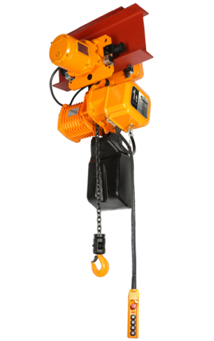 The chain hoist of Daesan Innotec, a manufacturer of inverter hoist