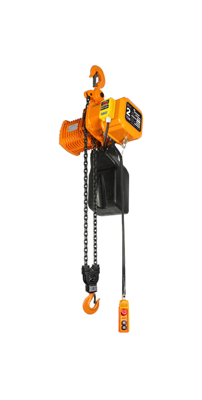 DAESAN compact single-phase hoist is an economical hoist with compact design and performance that can be used where electricity is supplied to single-phase.